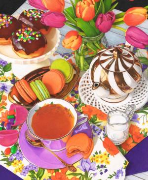 Teatime! Dessert & Sweets Jigsaw Puzzle By Springbok