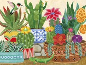 Stephanie's Succulents Collage Large Piece By Ceaco