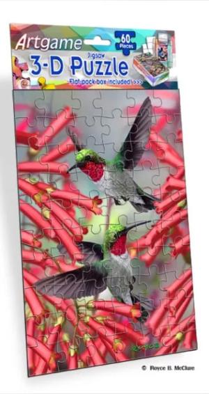 Hummingbirds Mini Birds Miniature Puzzle By ArtGame