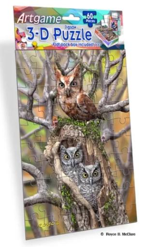 Owls Mini Birds Miniature Puzzle By ArtGame