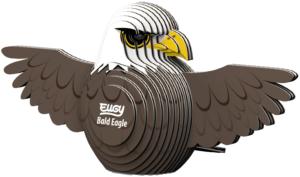 Bald Eagle Eugy Eagle 3D Puzzle By Geo Toys