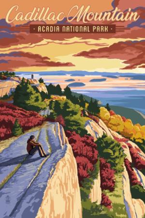 Acadia National Park, Maine National Parks Jigsaw Puzzle By Lantern Press