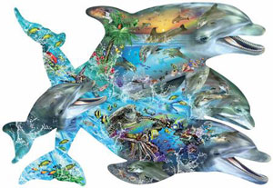 Song of the Dolphins Dolphins Jigsaw Puzzle By SunsOut