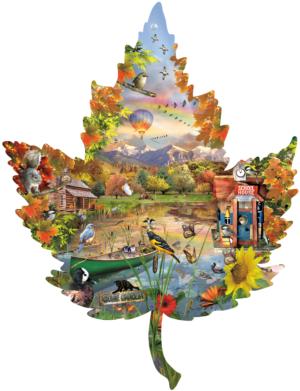 Autumn Shoreline Fall Jigsaw Puzzle By SunsOut