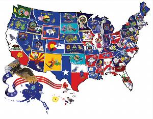 America the Beautiful United States Jigsaw Puzzle By SunsOut
