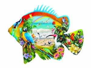 Beachfront - Scratch and Dent Fish Jigsaw Puzzle By SunsOut
