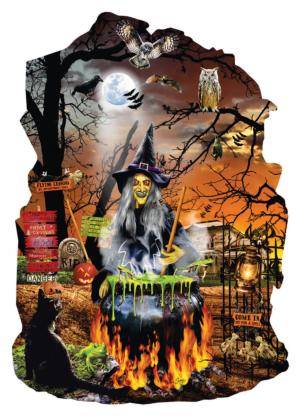 Witch's Brew Halloween Jigsaw Puzzle By SunsOut