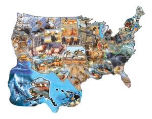 Wild America United States Jigsaw Puzzle By SunsOut