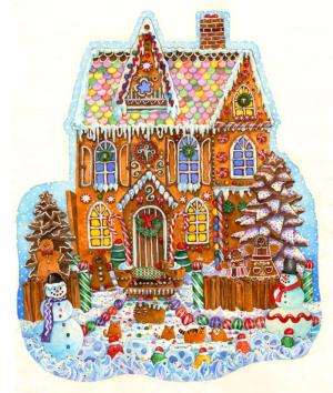 Gingerbread House Dessert & Sweets Jigsaw Puzzle By SunsOut