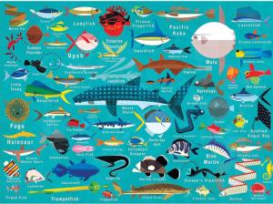Ocean Life Sea Life Jigsaw Puzzle By Mudpuppy