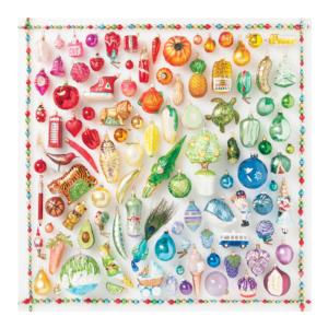 Rainbow Ornaments Rainbow & Gradient Jigsaw Puzzle By Galison