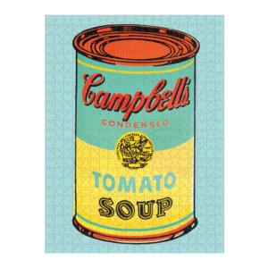 Andy Warhol Soup Can Contemporary & Modern Art Double Sided Puzzle By Galison