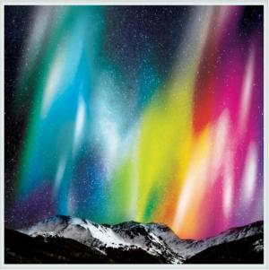 Cosmic Lights Rainbow & Gradient Jigsaw Puzzle By Galison