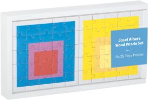 Josef Albers Wooden Puzzle Jigsaw (150 Piece) - Coffee Table Gift
