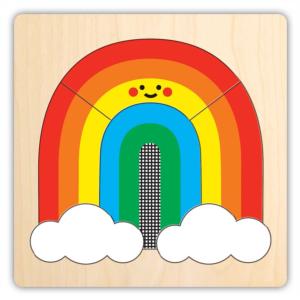 Rainbow Friends Rainbow & Gradient Children's Puzzles By Mudpuppy