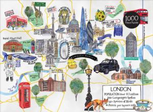 London London & United Kingdom Jigsaw Puzzle By Galison