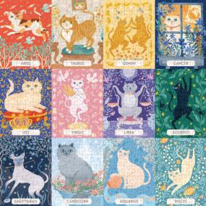 Cat Zodiac Zodiac Jigsaw Puzzle By Galison