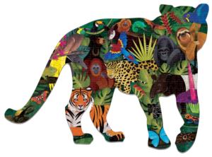 Rainforest Collage Jigsaw Puzzle By Mudpuppy