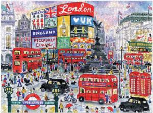 London By Michael Storrings London & United Kingdom Jigsaw Puzzle By Galison