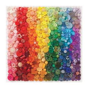 Rainbow Buttons Rainbow & Gradient Impossible Puzzle By Galison