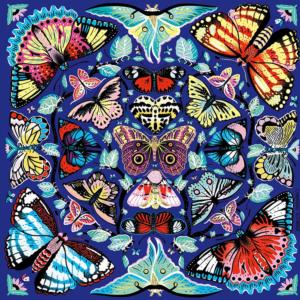 Kaleido-Butterflies Butterflies and Insects Jigsaw Puzzle By Mudpuppy