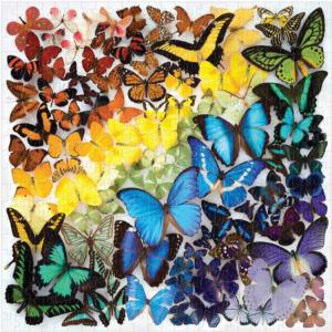 Rainbow Butterflies Butterflies and Insects Jigsaw Puzzle By Galison