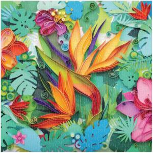 Paper Paradise Flower & Garden Jigsaw Puzzle By Galison
