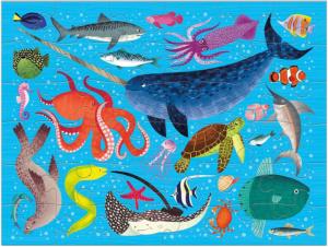 Ocean Life Fish Jigsaw Puzzle By Mudpuppy