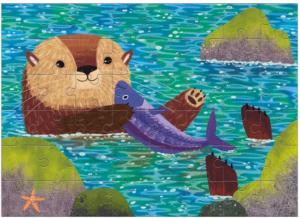 Sea Otter (Mini) Animals Children's Puzzles By Mudpuppy