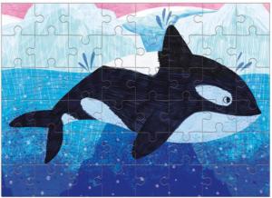 Orca Mini Puzzle Sea Life Miniature Puzzle By Mudpuppy