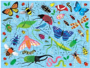 Bugs & Birds Butterflies and Insects Double Sided Puzzle By Mudpuppy