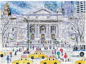 New York Public Library Library / Museum Jigsaw Puzzle By Galison