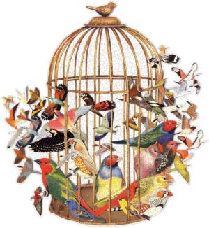 Bouquet of Birds Birds Jigsaw Puzzle By Galison
