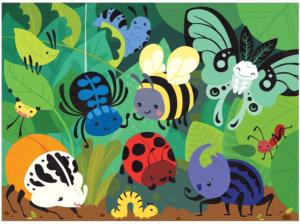 Beetles & Bugs Butterflies and Insects Children's Puzzles By Mudpuppy