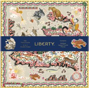 Liberty London Maxine Double-Sided Jigsaw Puzzle