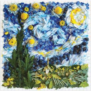 Starry Night Petals Fine Art Jigsaw Puzzle By Galison