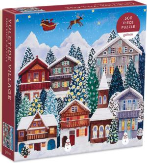 Yuletide Village Christmas Jigsaw Puzzle By Galison