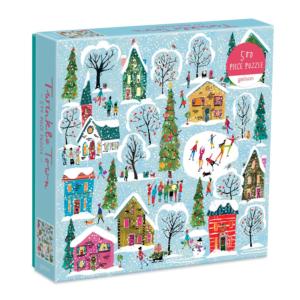 Twinkle Town Christmas Jigsaw Puzzle By Galison