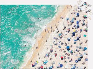 Gray Malin The Seaside Beach & Ocean Jigsaw Puzzle By Galison