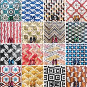 Mosaic Floors Pattern & Geometric Jigsaw Puzzle By Galison