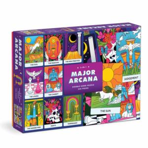 Major Arcana Astrology & Zodiac Double Sided Puzzle By Galison
