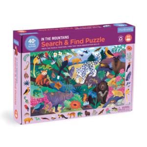 Search Find In the Mountains Animals Children's Puzzles By Mudpuppy