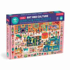 Search Find Art and Culture At the Museum History Children's Puzzles By Mudpuppy