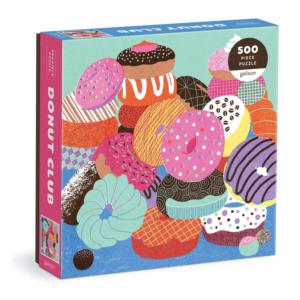 Donut Club Dessert & Sweets Jigsaw Puzzle By Galison