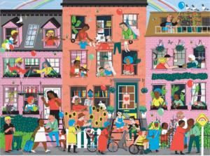 Hey Neighbors! People Of Color Jigsaw Puzzle By Galison