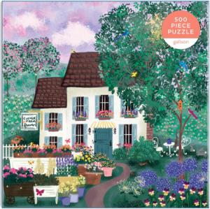Garden Path Cabin & Cottage Jigsaw Puzzle By Galison