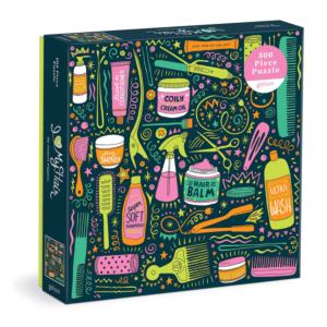 Andrea Pippins I Love My Hair Tools Cartoon Jigsaw Puzzle By Galison