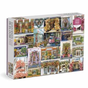 London in Bloom Collage Jigsaw Puzzle By Galison