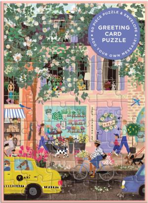Spring Street Shopping Jigsaw Puzzle By Galison