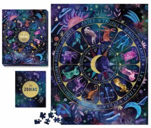 Zodiac Astrology & Zodiac Jigsaw Puzzle By Workman Publishing
